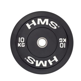 Talerz olimpijski Bumper 10 kg Czarny HMS BBR10