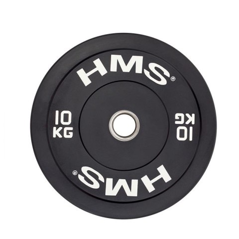 Talerz olimpijski Bumper 10 kg Czarny HMS BBR10