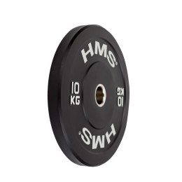 Talerz olimpijski Bumper 10 kg Czarny HMS BBR10