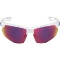 Okulary rowerowe ALPINA NYLOS HR White-Purple Purple Mirror Cat.3