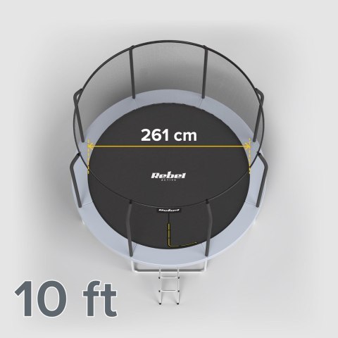 REBEL ACTIVE TRAMPOLINA PRO 10FT/305CM