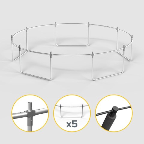 REBEL ACTIVE TRAMPOLINA PRO 12FT/366CM