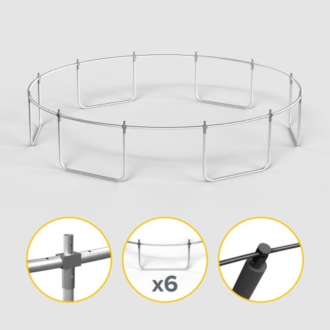 REBEL ACTIVE TRAMPOLINA PRO 14FT/427CM