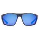 Uvex sportstyle 233 P Okulary do wielu sportów Unisex Oprawki pełne Granatowy (marynarski)