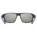 Uvex sportstyle 233 P Okulary do wielu sportów Unisex Oprawki pełne Granatowy (marynarski)