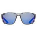 Uvex sportstyle 233 P Okulary do wielu sportów Unisex Oprawki pełne Szary