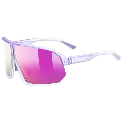 Uvex sportstyle 237 Okulary do wielu sportów Kobieta Oprawki pełne Półprzezroczysty