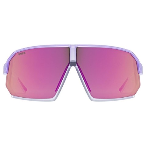 Uvex sportstyle 237 Okulary do wielu sportów Kobieta Oprawki pełne Półprzezroczysty