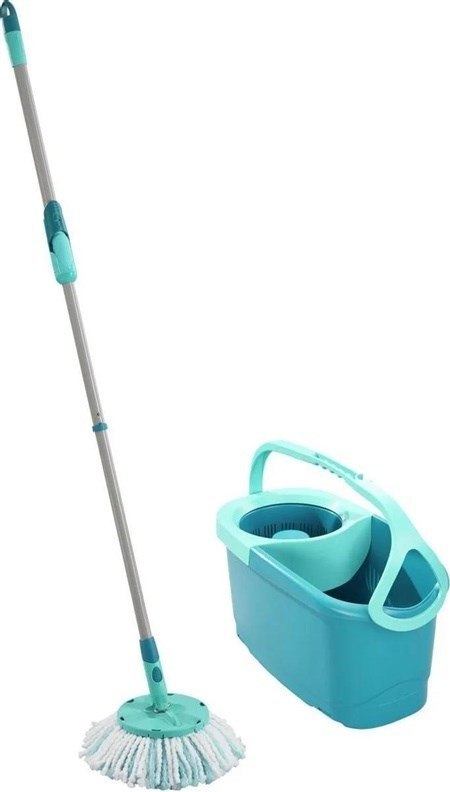 Leifheit 55413 mop Aluminium, Poliamidowy, Polietylenosulfon (PES), Polipropylen (PP), Stal nierdzewna, Termoplastyczny elastome
