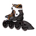 Łyżworolki NILS Extreme NA1060S czarno-pomarańczowe rozm. 41
