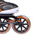 Łyżworolki NILS Extreme NA1060S czarno-pomarańczowe rozm. 41