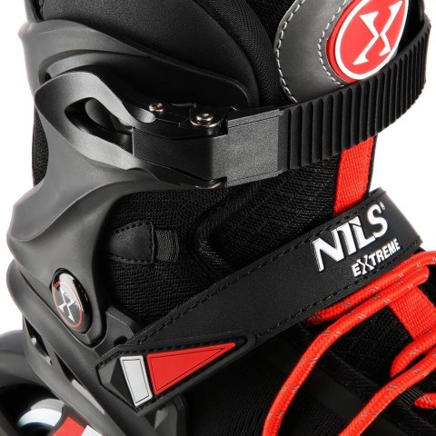 Łyżworolki NILS Extreme NA14124 czarne rozm. 44
