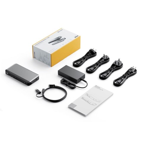 ALOGIC DX3 Przewodowa USB 3.2 Gen 1 (3.1 Gen 1) Type-C Czarny, Szary