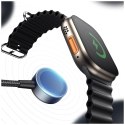 Kabel USAMS Huan Series 3w1 z ładowarką indukcyjną 72W do USB-C tarnish