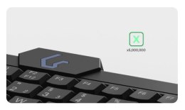 KeySonic KSK-3210ELU (DE) klawiatura Dom USB QWERTZ Niemiecki Czarny
