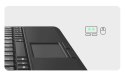 KeySonic KSK-3210ELU (DE) klawiatura Dom USB QWERTZ Niemiecki Czarny