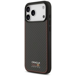 Etui Red Bull Kevlar Logo Matt MagSafe do iPhone 17 Pro Max czarny