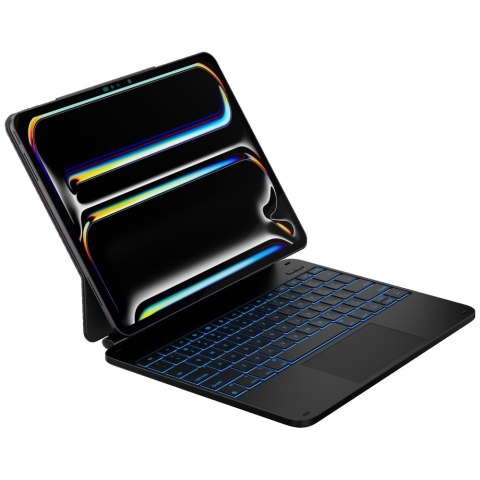 Etui Typecase Edge z klawiaturą do iPad Pro 13" 2024/2025 włókno węglowe