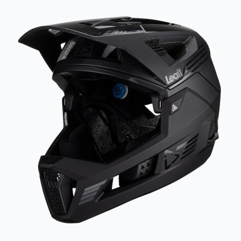 Kask rowerowy z wypinaną szczęką LEATT Helmet MTB Enduro 4.0 V23 rozmiar L, czarny