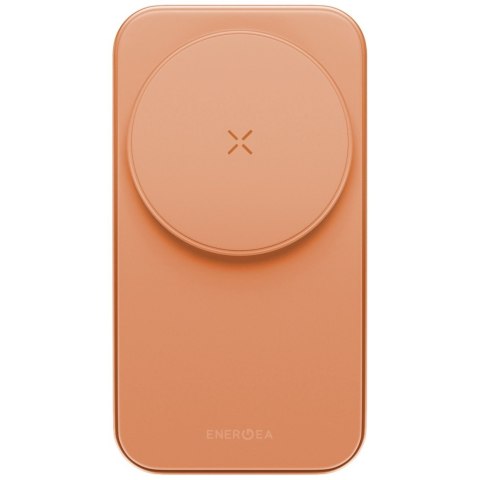 Ładowarka indukcyjna Energea MagTrio 2 3w1 Qi2 25W składana pomarańczowy