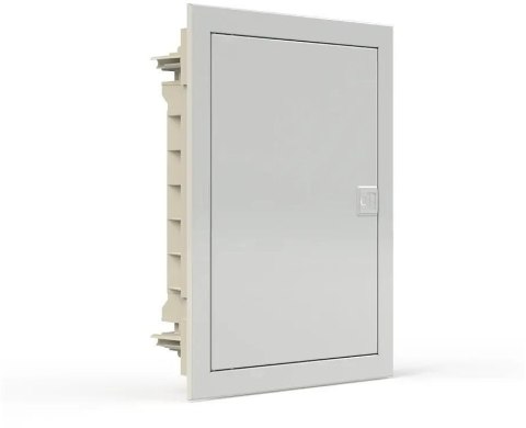 Plastikowa ob. instal. z drzwiami metalowymi, podt. IP40, 2 rz., 24 moduły Noark PMF 24 107102