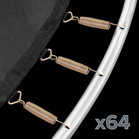 REBEL ACTIVE TRAMPOLINA PRO 10FT/305CM, SIATKA, DRABINKA RBA-8002