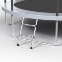 REBEL ACTIVE TRAMPOLINA PRO 12FT/366CM, SIATKA, DRABINKA RBA-8003