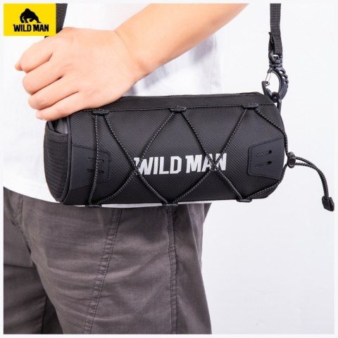 Torba na ramę roweru WILDMAN GX300 2L uchwyt rowerowy czarny