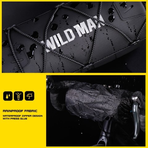 Torba na ramę roweru WILDMAN GX300 2L uchwyt rowerowy czarny