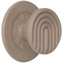 Uchwyt i podstawka do telefonu Popsockets MagSafe Round PopOut Latte Curves MagSafe beżowy