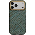 Etui PITAKA Edge Case Breath of Veins do iPhone 17 Pro Max / 18 Pro Max dive green