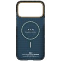 Etui PITAKA Edge Case Breath of Veins do iPhone 17 Pro dive green
