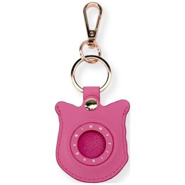 Etui na lokalizator / brelok Nimmy Glasses Cool and Cute Cat różowy