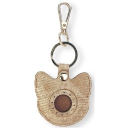 Etui na lokalizator / brelok Nimmy New Big Eyed Pet 2.0 Cat brązowy