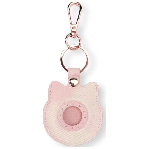 Etui na lokalizator / brelok Nimmy New Big Eyed Pet 2.0 Cat różowy