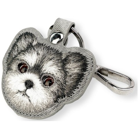 Etui na lokalizator / brelok Nimmy New Big Eyed Pet 2.0 Dog szary