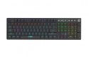 IBox AURORA K-6 klawiatura Uniwersalne RF Wireless + Bluetooth QWERTY Angielski Czarny