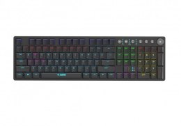 IBox AURORA K-6 klawiatura Uniwersalne RF Wireless + Bluetooth QWERTY Angielski Czarny