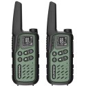 Krótkofalówka Baofeng BF-T25E zielona, 2 sztuki