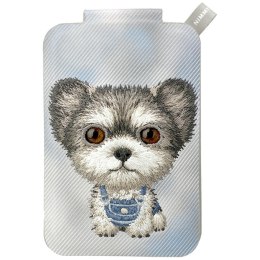 Magnetyczny portfel stojak na telefon Nimmy New Big-Eye Cute Pets 2.0 Dog szary