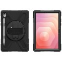 Pancerne etui z uchwytem 4smarts Rugged Case Grip do Samsung Galaxy Tab S11 czarny