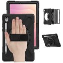 Pancerne etui z uchwytem 4smarts Rugged Case Grip do Samsung Galaxy Tab S11 czarny
