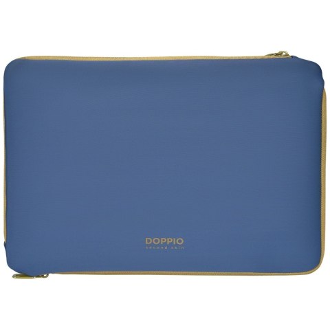 Torba na laptopa Tucano Doppio Sleeve do MacBook 15.6"/16" niebieski