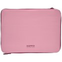 Torba na laptopa Tucano Doppio Sleeve do MacBook 15.6"/16" różowy