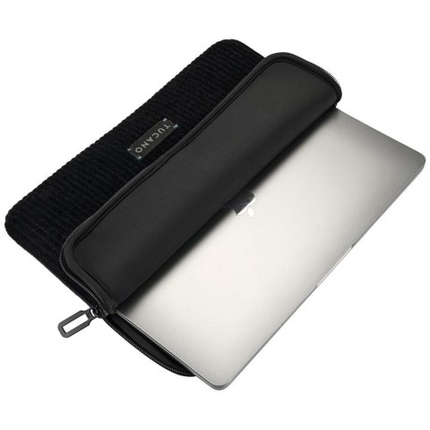 Torba na laptopa Tucano Velluto 2 Sleeve 16" do MacBook czarny