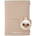 Zestaw 2w1 notatnik Nimmy New Big-Eye Cute Pets 2.0 + długopis Cat brązowy