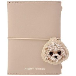 Zestaw 2w1 notatnik Nimmy New Big-Eye Cute Pets 2.0 + długopis Dog brązowy