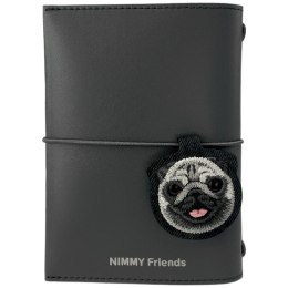 Zestaw 2w1 notatnik Nimmy New Big-Eye Cute Pets 2.0 + długopis Dog czarny