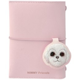 Zestaw 2w1 notatnik Nimmy New Big-Eye Cute Pets 2.0 + długopis Dog rożowy
