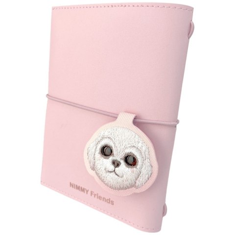 Zestaw 2w1 notatnik Nimmy New Big-Eye Cute Pets 2.0 + długopis Dog rożowy